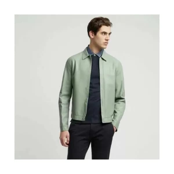 Armani 2019 Mens Casual Leather Jacket - 알마니 2019 … - 1