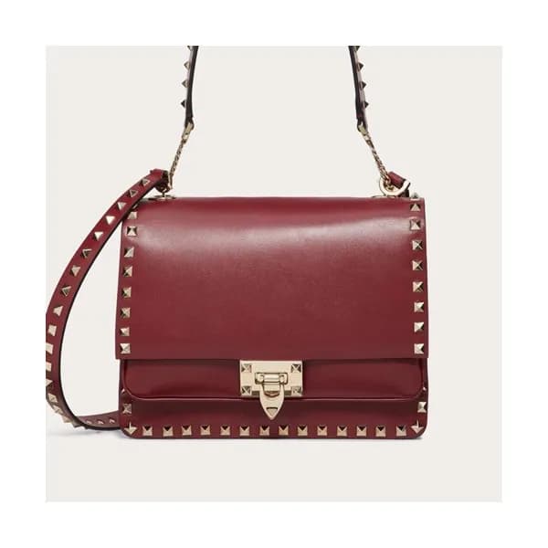 Valentino 2019 Leather Garavani Tote Shoudler Bag,… - 1