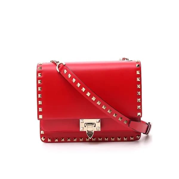 Valentino 2019 Leather Garavani Tote Shoudler Bag,… - 1