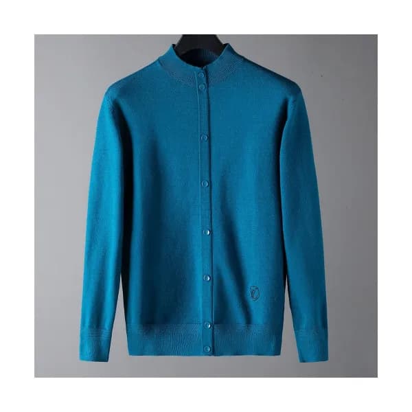 Louis vuitton 2019 Mens Basic Crew-neck Wool Sweat… - 1