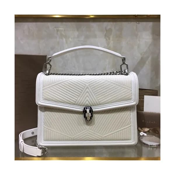Bvlgari 2019 Serpenti Forever Chain Tote Shoulder … - 1