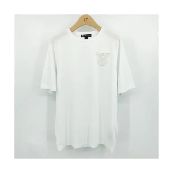 [요지야마모토]Y-3 2020 Mm/Wm Logo Basic Cotton Short Sle… - 1