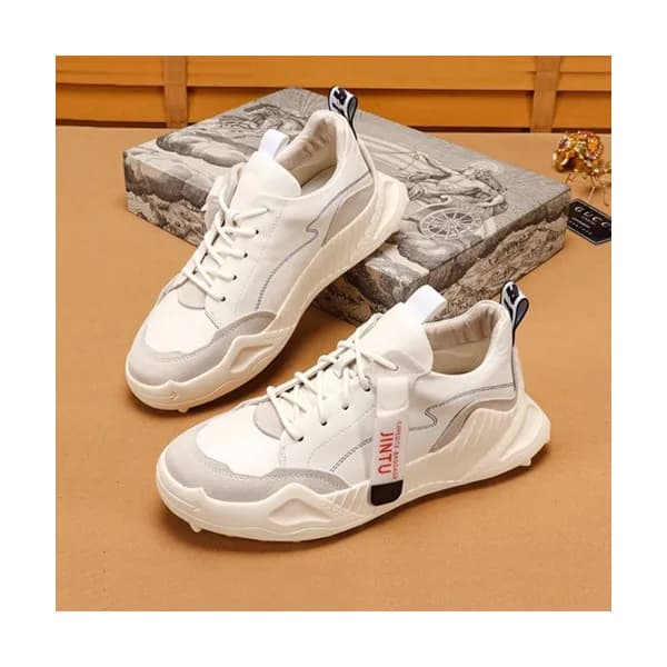 Gucci 2019 Mens Leather Sneakers - 구찌 2019 남성용 레더 … - 1