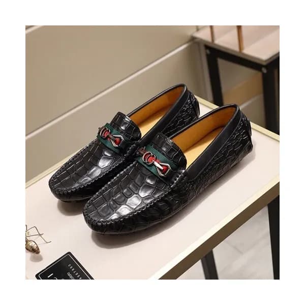 Gucci 2020 Mens Leather Loafer - 구찌 2020 남성용 레더 로퍼… - 1