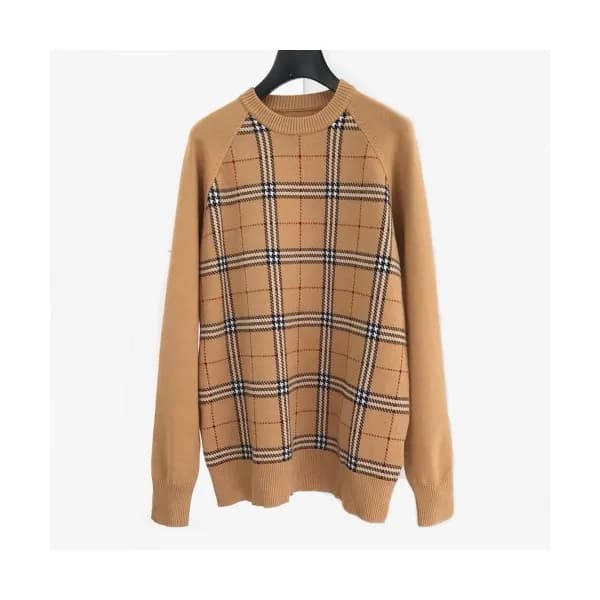 [버버리]Burberry 2020 Mm/Wm Vintage Crew-neck Wool Sw… - 1