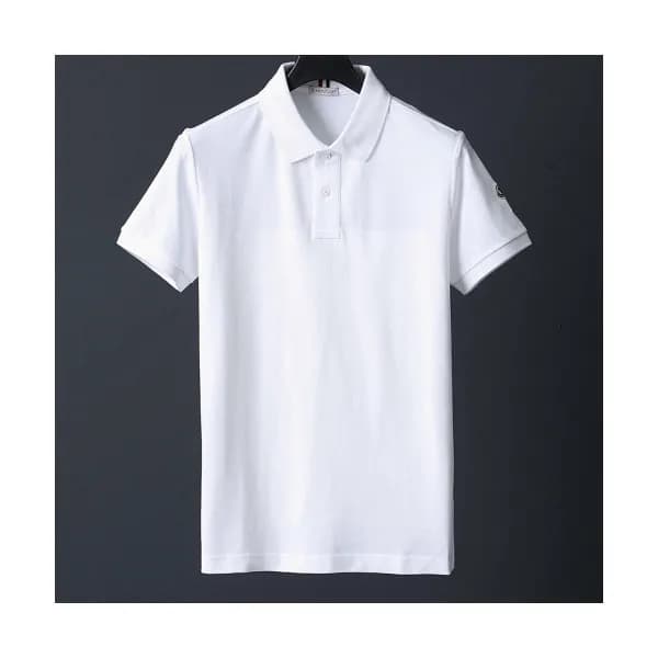 [매장판]Moncler 2020 Mens Logo Cotton Short Sleeved P… - 1