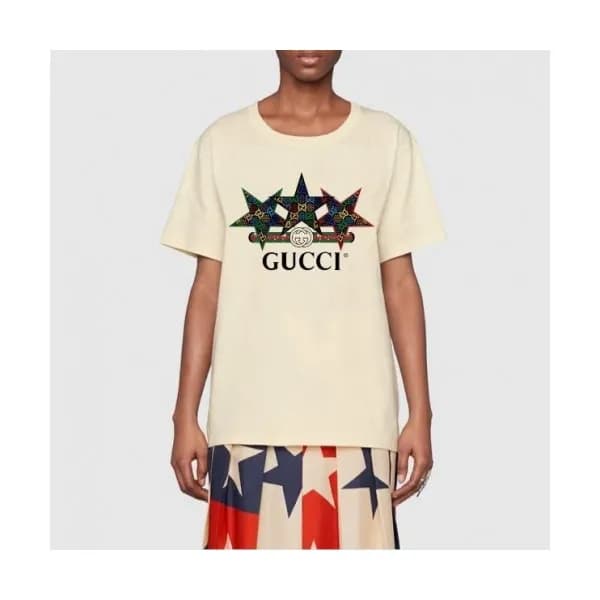 [매장판]Gucci 2020 Mm/Wm Logo Cotton Short Sleeved Ts… - 1
