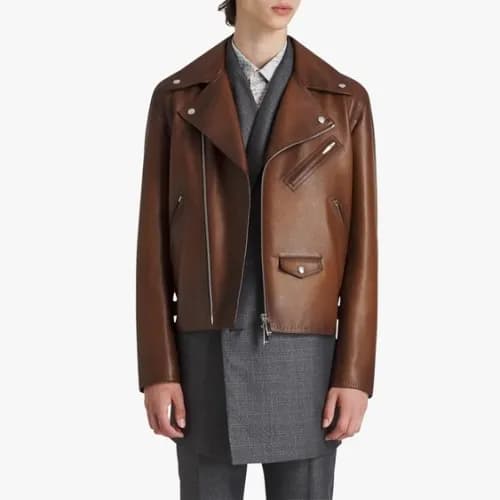 Berluti 2020 Mens Casual Leather Jackets - 벨루티 202… - 1
