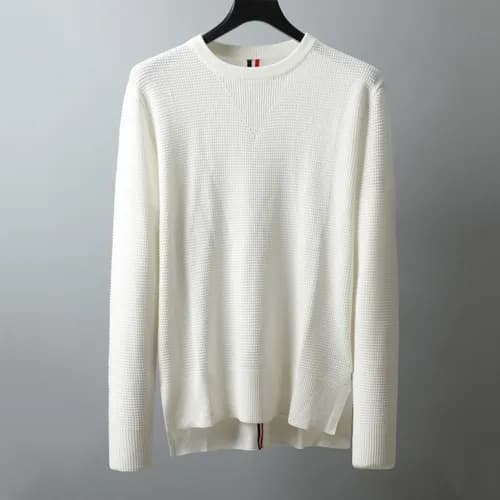 [톰브라운]Thom Browne 2020 Mens Strap Crew-neck Wool S… - 1