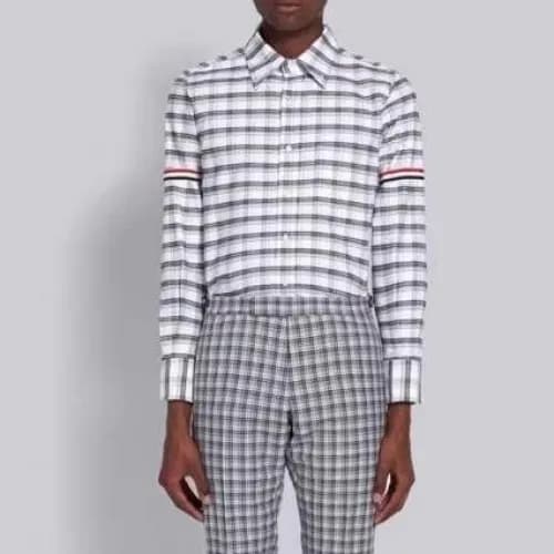 [톰브라운]Thom Browne 2020 Mens Strap Cotton Tshirts -… - 1