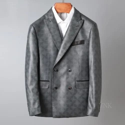 [알마니]Armani 2020 Mens Classic Leather Jackets - 알마… - 1