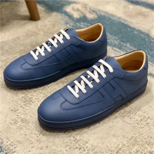 Hermes 2020 Men's Leather Sneakers - 에르메스 2020… - 1
