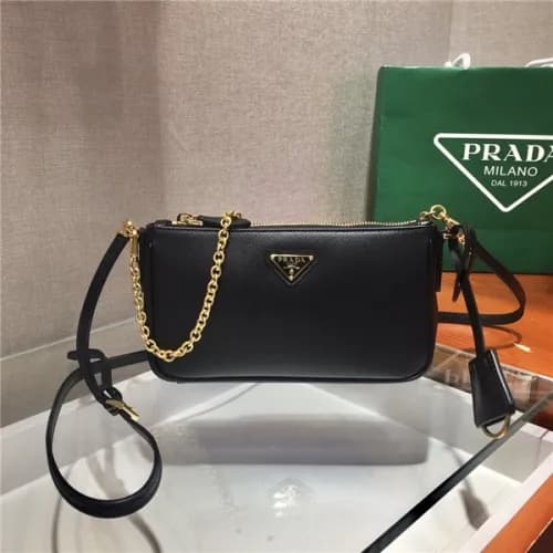 Prada 2020 Women's Leather Shoulder Bag,20cm -… - 1