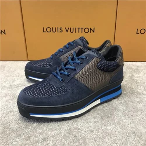 Louis Vuitton 2020 Men's Leather Sneakers - 루이… - 1