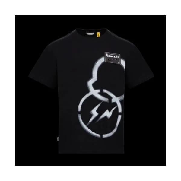 [매장판]Moncler 2020 Mens Logo Crew-neck Short Sleeve… - 1
