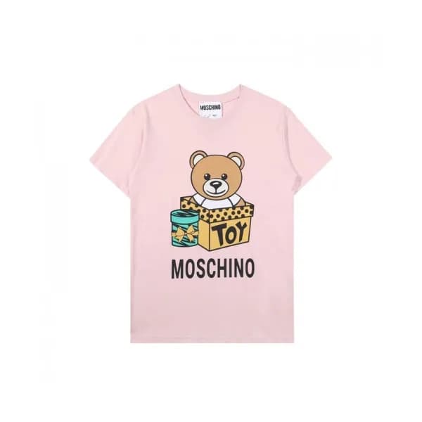 [모스키노]Moschino 2021 Mm/Wm Logo Cotton Short Sleeve… - 1