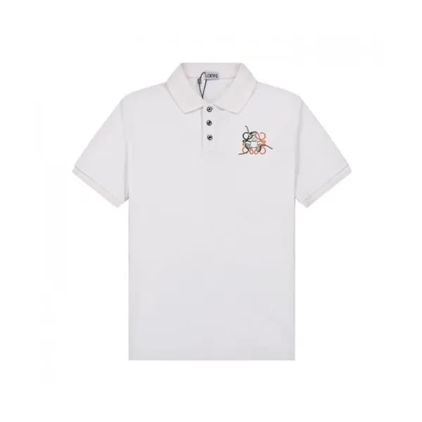 Loewe Mm/Wm Smile Short Sleeved Tshirts White - 로… - 1