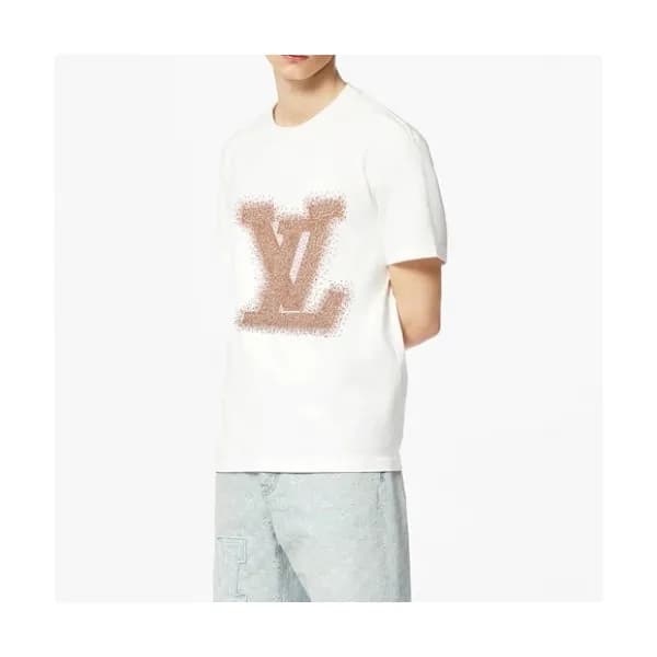 Louis vuitton Mm/Wm Logo Short Sleeved Tshirts Wh… - 1