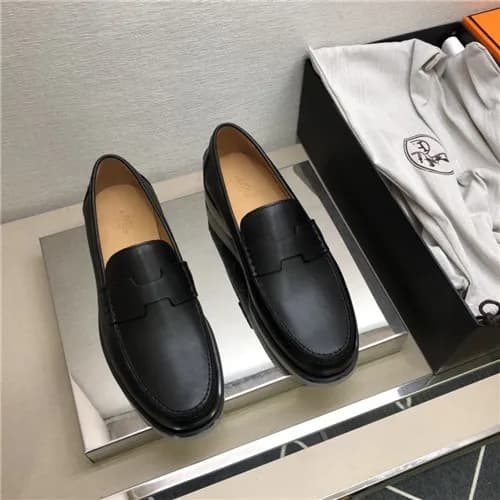 Hermes 2021 Men's Leather Loafer,HERS0523 - 에르… - 1