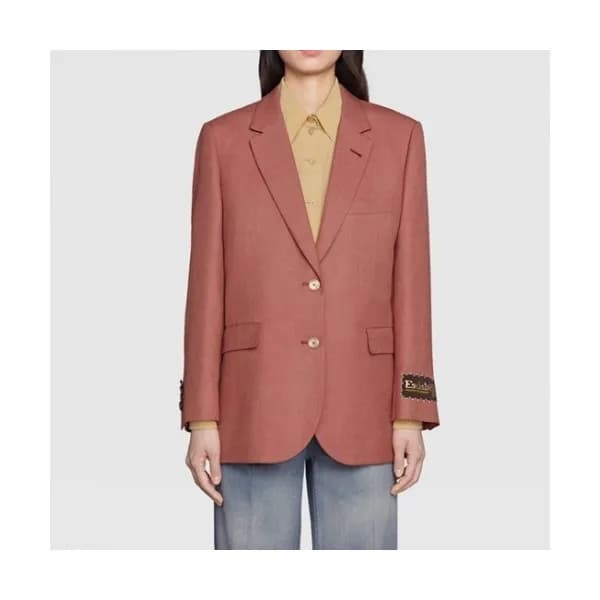 Gucci Womens Casual Suit Jacket Pink - 구찌 2021 여성… - 1