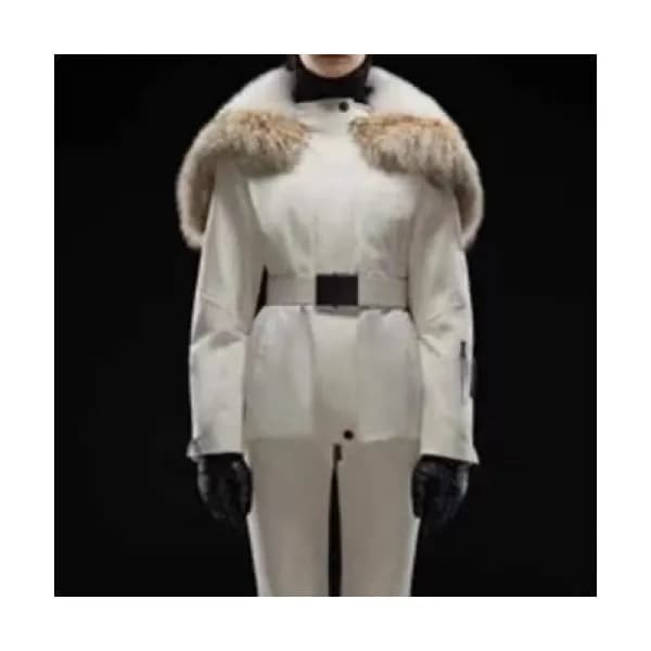 Moncler Womens Patch Logo Modern Duck Down Short… - 1