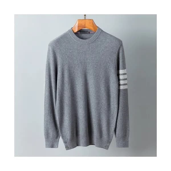 Thom Browne Mens Strap Sweaters Gray - 톰브라운 2021 … - 1