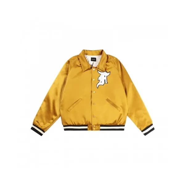 Fear of god Unisex Manuel Logo Jackets Yellow - … - 1