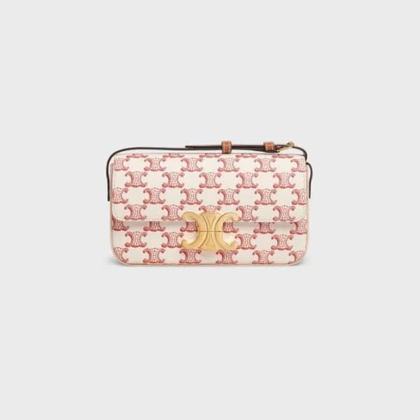 셀린느 여성 Folco 화이트 숄더백 - Womens White Shoulder Bag -… - 1