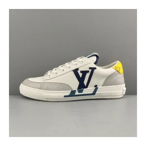루이비통 남/녀 CHARLIE 네이비 스니커즈 - Unisex Navy Sneakers -… - 1