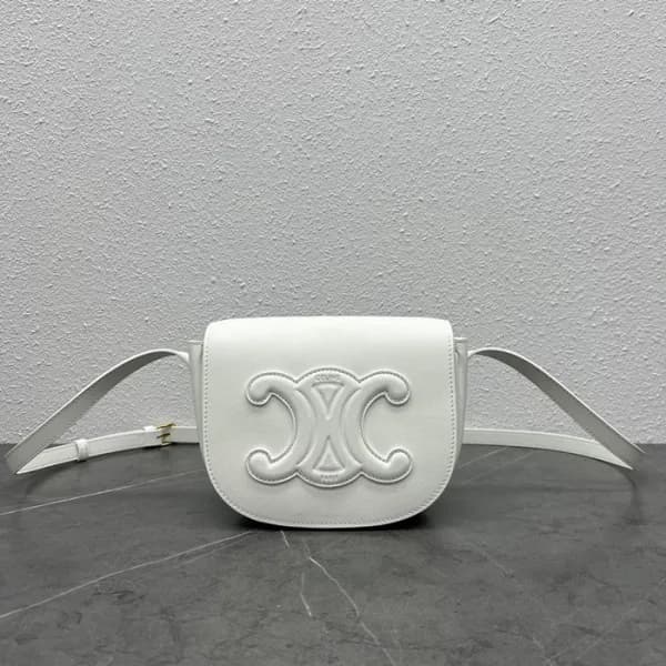 셀린느 여성 트리오페 화이트 크로스백 - Womens White Cross Bag - ce… - 1