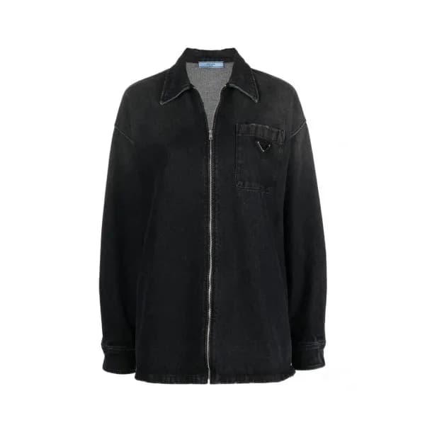 프라다 남성 캐쥬얼 블랙 자켓 - Prada Mens Black Jackets - pra0… - 1
