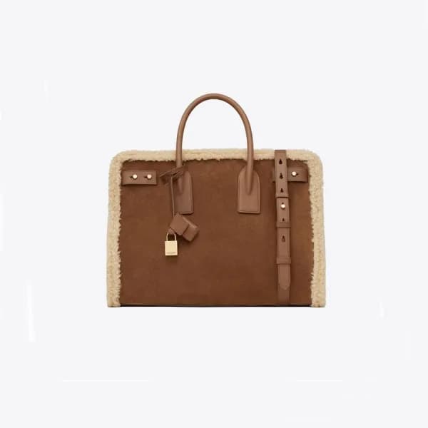 입생로랑 여성 브라운 크로스백 - Saint Laurent Womens Brown Cros… - 1