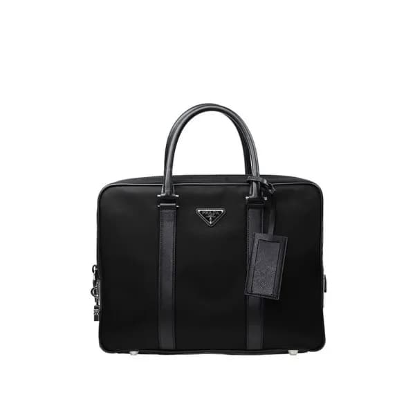 프라다 남성 블랙 서류가방 - Prada Mens Black Tote Bag - pr139… - 1