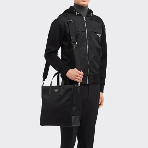 프라다 남성 블랙 크로스백 - Prada Mens Black Cross Bag - pr14… - 1