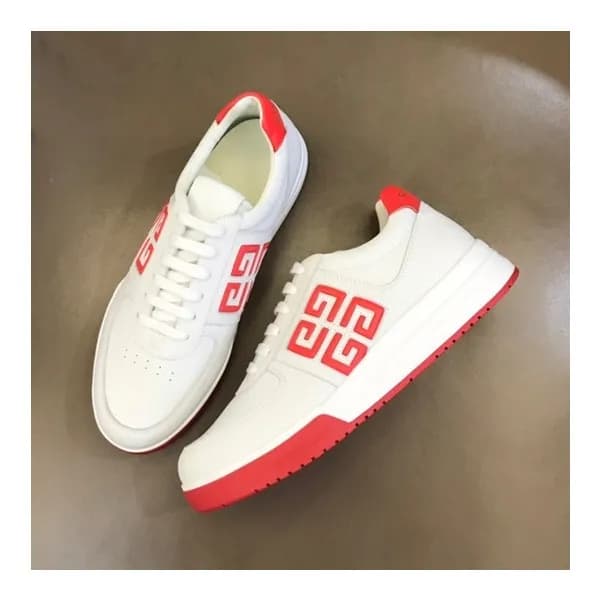 지방시 남성 레드 스니커즈 - Givenchy Mens Red Sneakers - gi17… - 1
