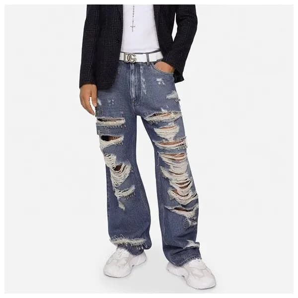 돌체앤가바나 남성 블루 청바지 - Dolce&Gabbana Mens Blue Jeans -… - 1