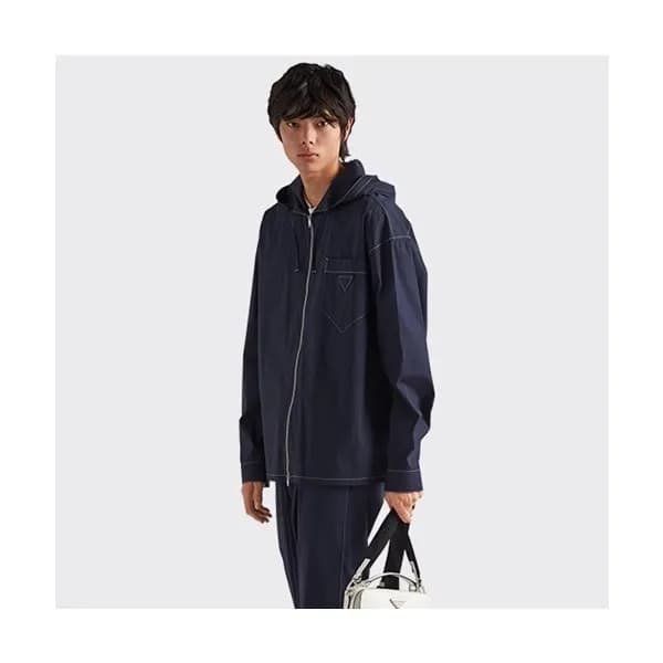 프라다 남성 모던 네이비 자켓 - Prada Mens Navy Jackets - pr490… - 1