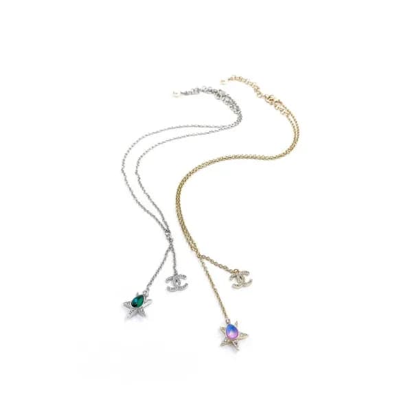 샤넬 여성 이니셜 목걸이 - Chanel Womens Gold Necklace - acc2… - 1