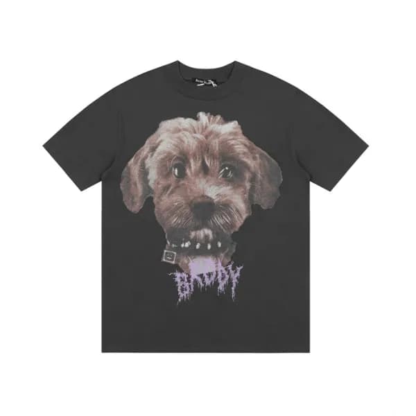 아크네 남/녀 블랙 크루넥 반팔티 - Acne Unisex Black Short sleev… - 1
