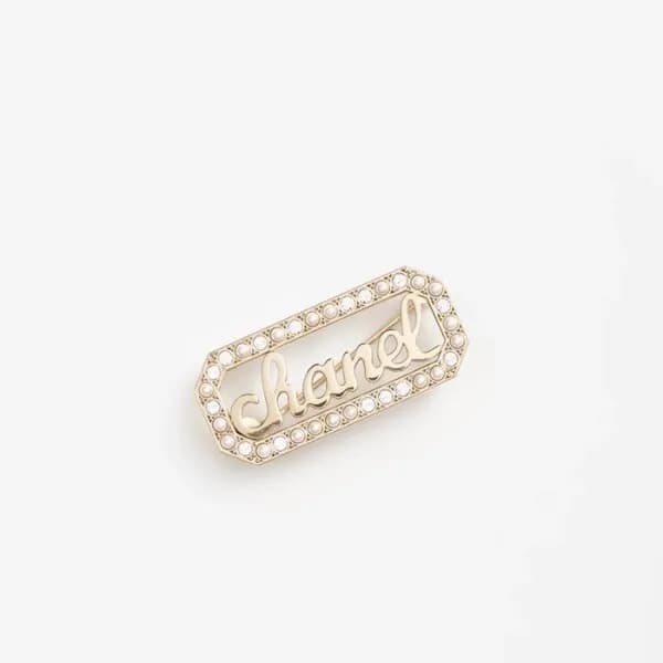 샤넬 여성 골드 브로치 - Chanel Womens Gold Brooch - acc165x - 1