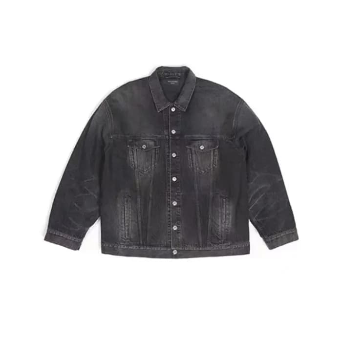 발렌시아가 남성 블랙 자켓 - Balenciaga Mens Black Jackets - b… - 1