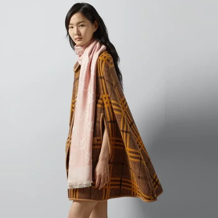 구찌 여성 핑크 머플러 - Gucci Womens Pink Muffler - gu1082x - 1