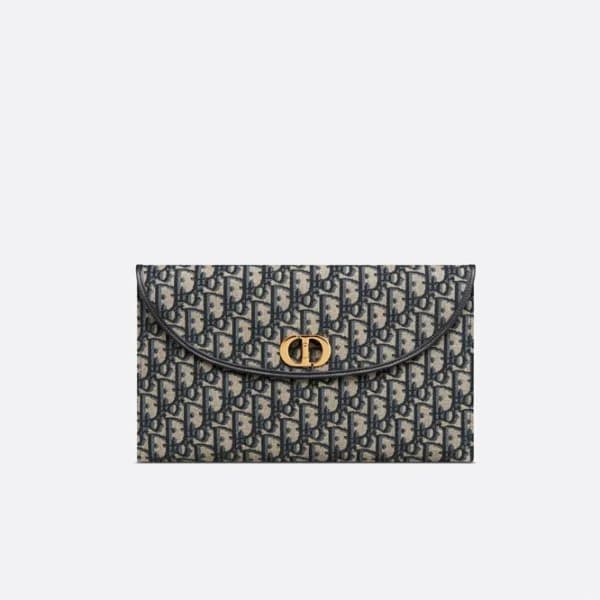 디올 여성 오블리크 데일리 클러치 - Dior Womens Navy Clutch Bag -… - 1