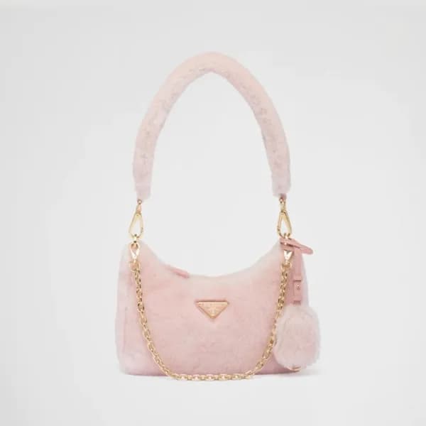 프라다 여성 핑크 호보 - Prada Womens Pink Hobo Bag - pr790x - 1