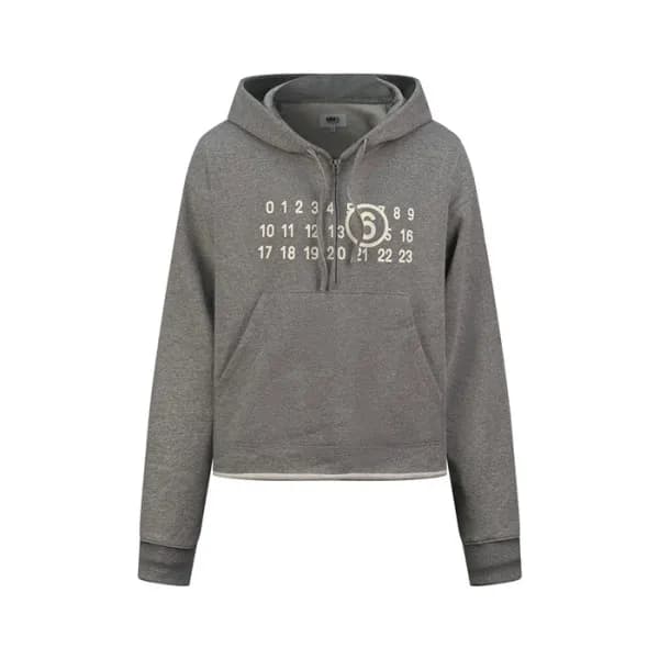 메종 마르지엘라 남성 그레이 후드티 - Maison margiela Mens Gray Ho… - 1
