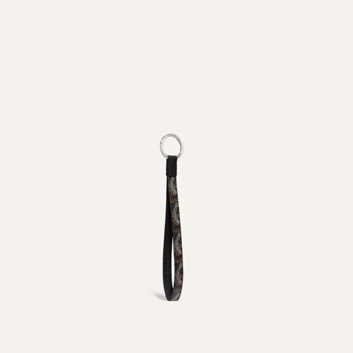 고야드 남/녀 블랙 세잠 키 홀더 - Goyard Unisex Sesame Key Ring… - 1