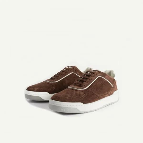 브루넬로쿠치넬리 남성 탄 스니커즈 - Brunello Cucinelli Mens Tan S… - 1
