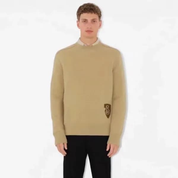 버버리 남성 라운드 스웨터 - Burberry Mens Round Sweater - buc… - 1