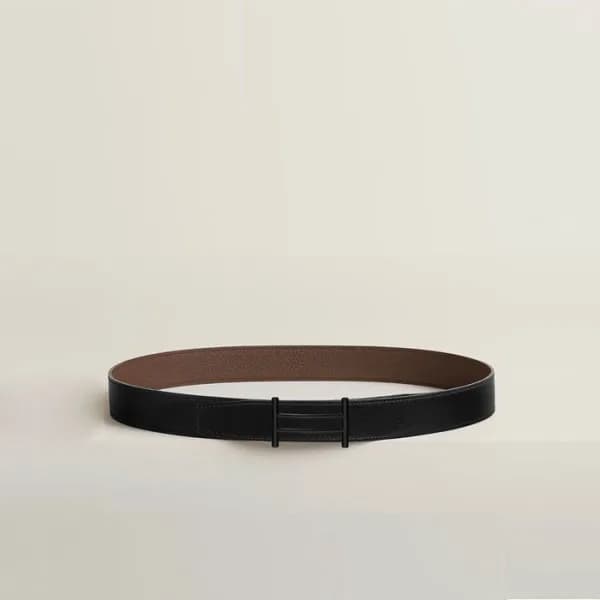에르메스 남성 리버서블 라이더 벨트 - Hermes Mens Rider Reversible… - 1