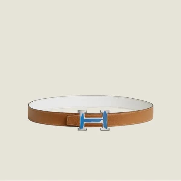 에르메스 남성 리버서블 브러시 벨트 - Hermes Mens Brush Reversible… - 1